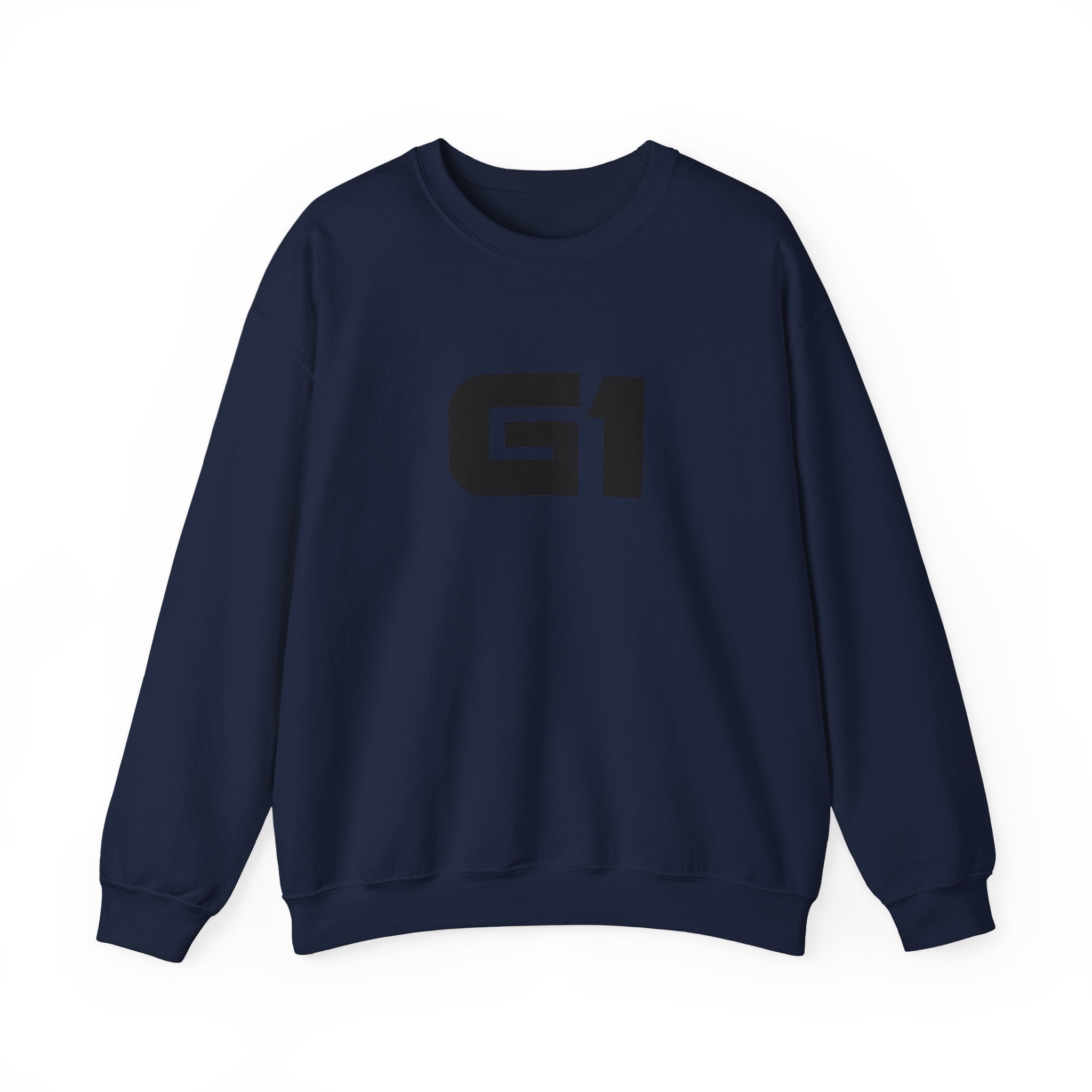 G1 Graphic Sweatshirt — Minimalist Logo Crewneck