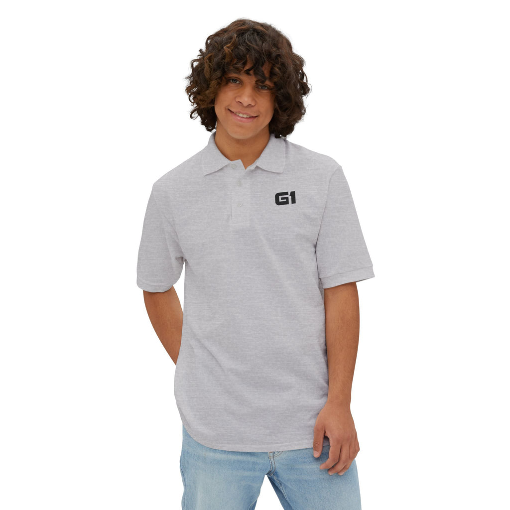 G1 Minimal Logo Men's Polo Shirt