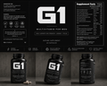 G1 Multivitamin for Men Supplement (60 Capsules)