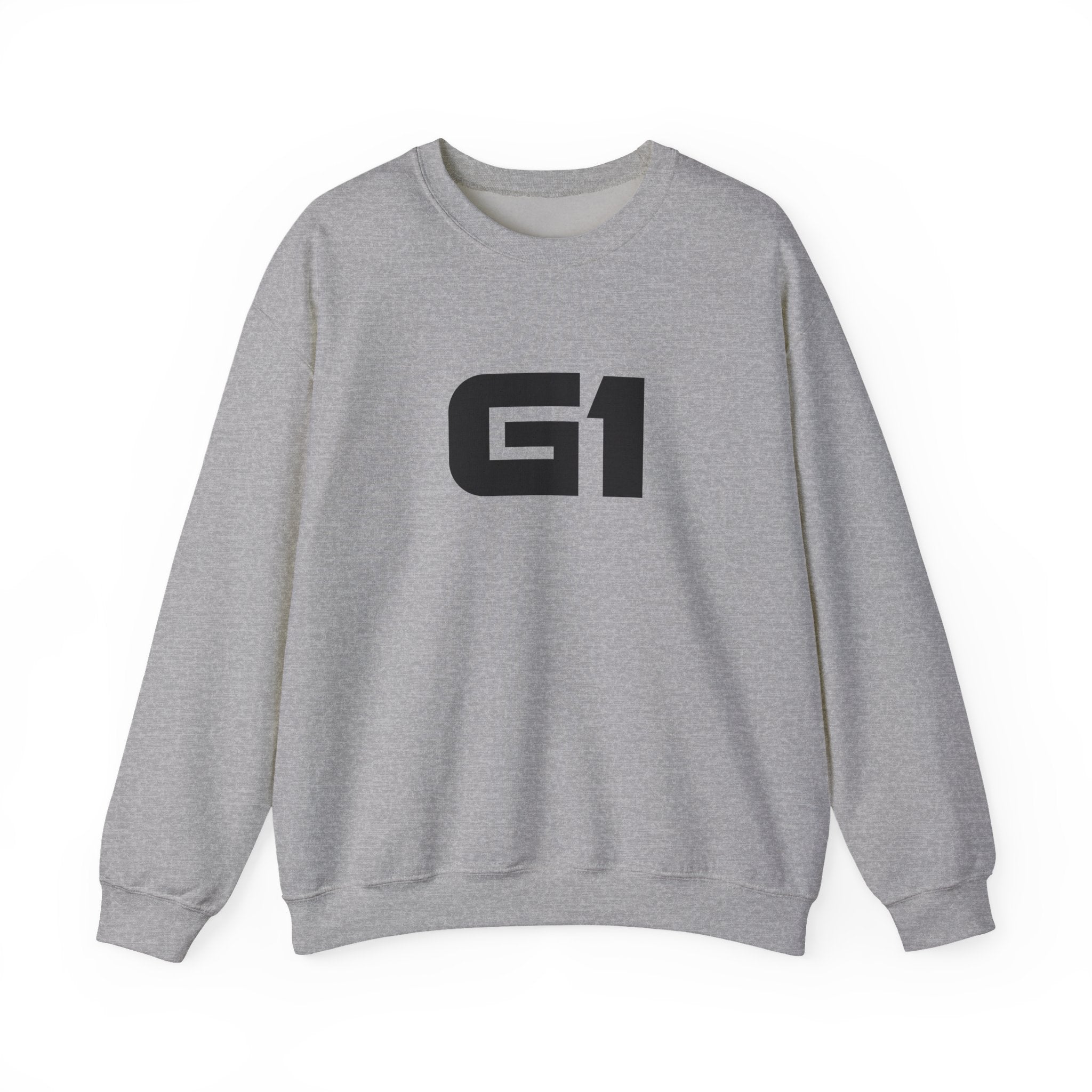 G1 Graphic Sweatshirt — Minimalist Logo Crewneck
