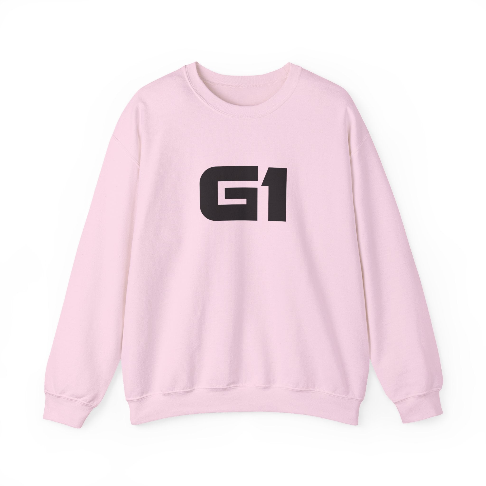 G1 Graphic Sweatshirt — Minimalist Logo Crewneck