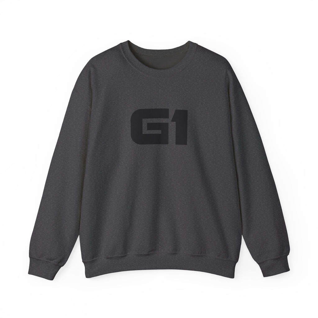 G1 Graphic Sweatshirt — Minimalist Logo Crewneck
