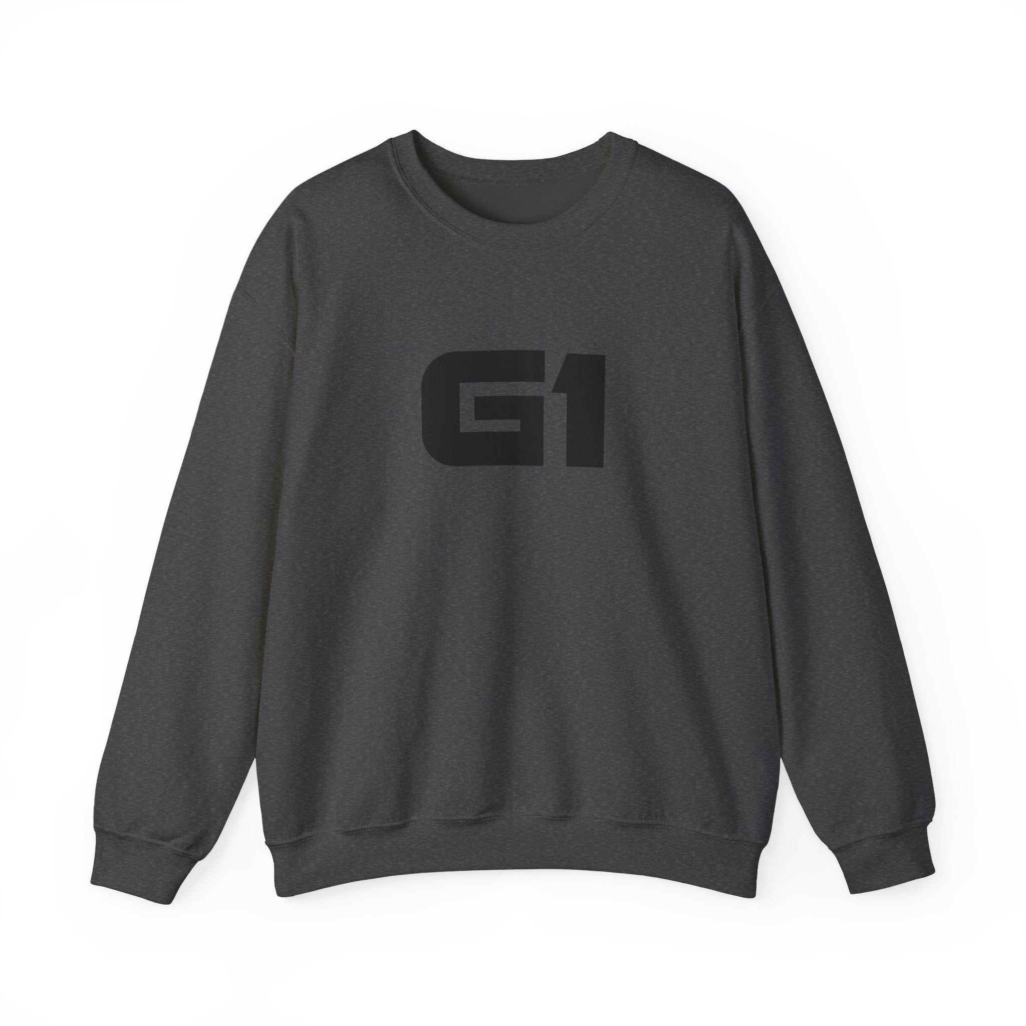 G1 Graphic Sweatshirt — Minimalist Logo Crewneck